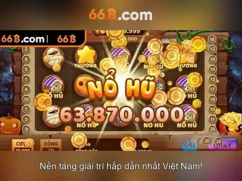 Khám phá trải nghiệm Slot đỉnh cao tại 66B