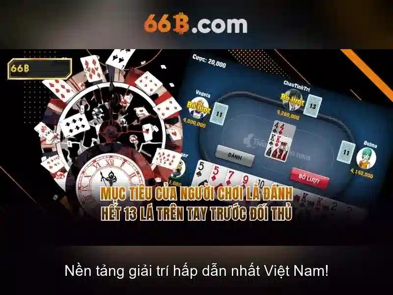 Trải nghiệm trò chơi slot 66b đa dạng và hấp dẫn